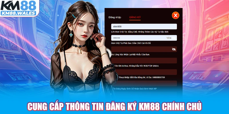 Cung cấp thông tin đăng ký KM88 chính chủ